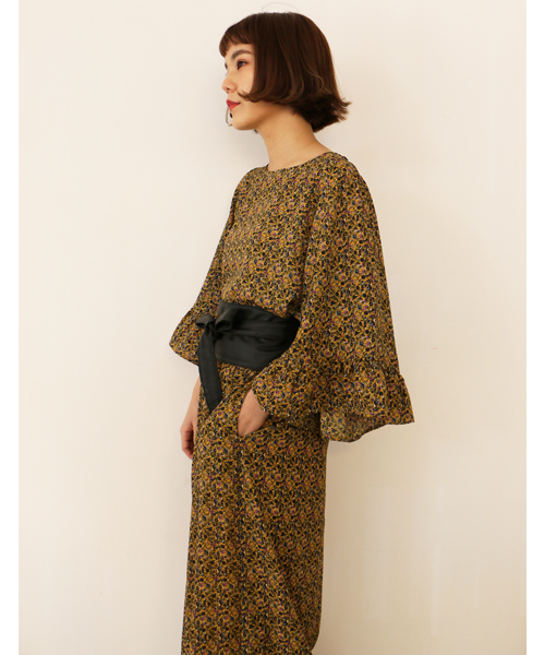 RAY CASSIN(レイカズン)の「サッシュベルト(ベルト・レディース・ピンク/ブラウン/ブラック/ベージュ・FREE)」の8枚目の写真