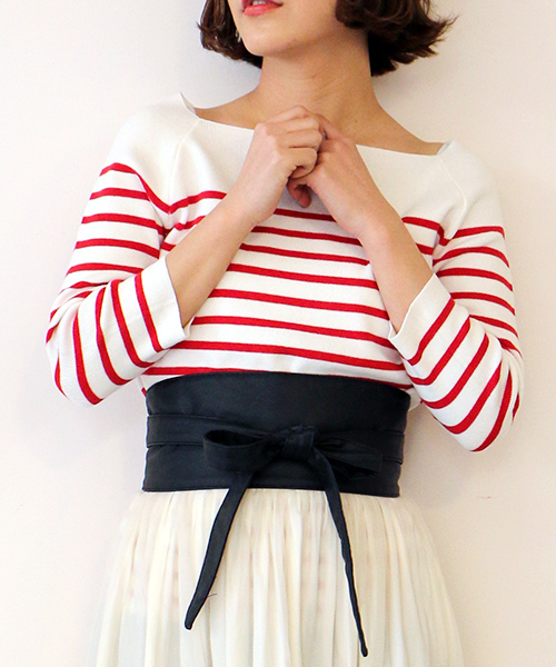 RAY CASSIN(レイカズン)の「サッシュベルト(ベルト・レディース・ピンク/ブラウン/ブラック/ベージュ・FREE)」の16枚目の写真