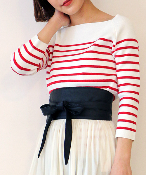 RAY CASSIN(レイカズン)の「サッシュベルト(ベルト・レディース・ピンク/ブラウン/ブラック/ベージュ・FREE)」の11枚目の写真