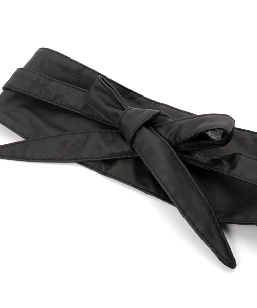 RAY CASSIN(レイカズン)の「サッシュベルト(ベルト・レディース・ピンク/ブラウン/ブラック/ベージュ・FREE)」の5枚目の写真