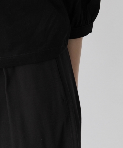 Andemiu（アンデミュウ）の「チョーカールックTシャツ752843（Tシャツ/カットソー・レディース・ホワイト/ブラック/ライトブルー・FREE）」の14枚目の写真