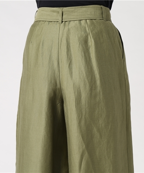 ESTNATION（エストネーション）の「ESTNATION ワイドパンツ（その他パンツ・レディース・ベージュ/カーキ・36/38）」の9枚目の写真