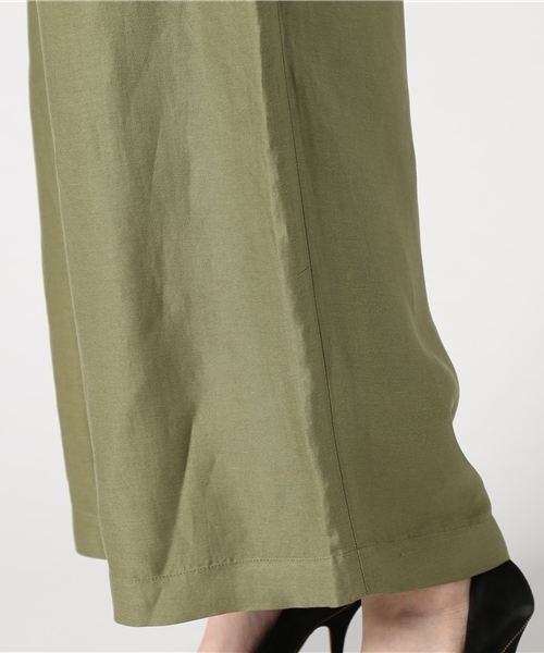 ESTNATION（エストネーション）の「ESTNATION ワイドパンツ（その他パンツ・レディース・ベージュ/カーキ・36/38）」の7枚目の写真