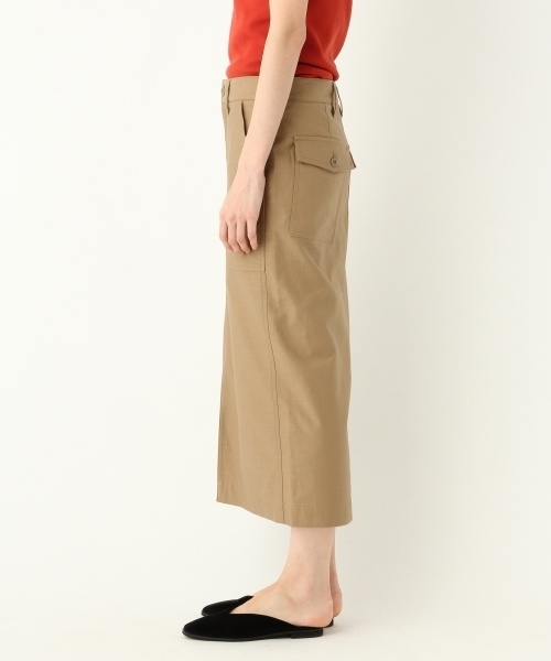 A part by（アパートバイ）の「Cベイカータイトスカート 763670 （スカート・レディース・ベージュ/カーキ・MEDIUM/LARGE）」の5枚目の写真