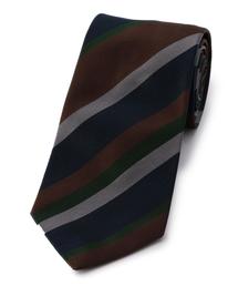 SHIPS | Stefanobigi: シルク サテン ワイド ストライプ ネクタイ(ネクタイ)