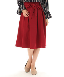 Honeys | ベルト付ミディ丈フレアスカート(スカート)