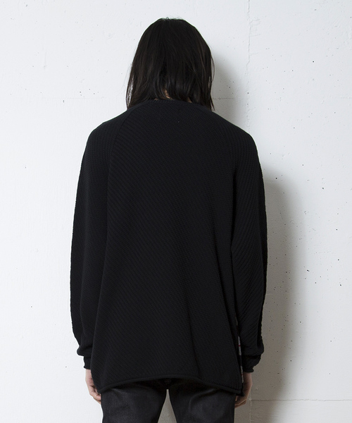 FACTOTUM（ファクトタム）の「【FACTOTUM】２トーンボーダーコンビクルーネックニット（ニット/セーター・メンズ・ブラウン/ブラック・44/46/48）」の12枚目の写真