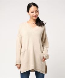 cepo | オーバーサイズＶネック(ニット/セーター)