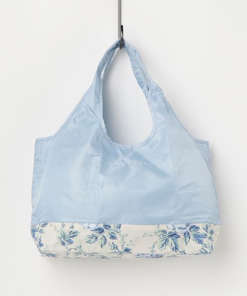 LAURA ASHLEY(ローラアシュレイ)の「マイバッグ(M) ペラム/ペール ロイヤル ブルー(エコバッグ/サブバッグ)」 - WEAR LAURA ASHLEY(ローラアシュレイ)の「マイバッグ(M) ペラム/ペール ロイヤル ブルー(エコバッグ/サブバッグ)」 - WEAR