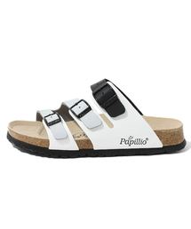 BIRKENSTOCK オーランド Birkenstock Orlando Soft Footbed Black Nubuck Sandals