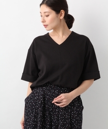 LEPSIM | ポンチベーシックVネックプルオーバー5S　786131(Tシャツ/カットソー)