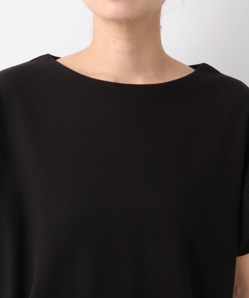 LEPSIM（レプシィム）の「ポンチベーシックVネックプルオーバー5S　786131（Tシャツ/カットソー・レディース・ブラック/ネイビー/オフホワイト/グリーン/キャメル・FREE）」の19枚目の写真