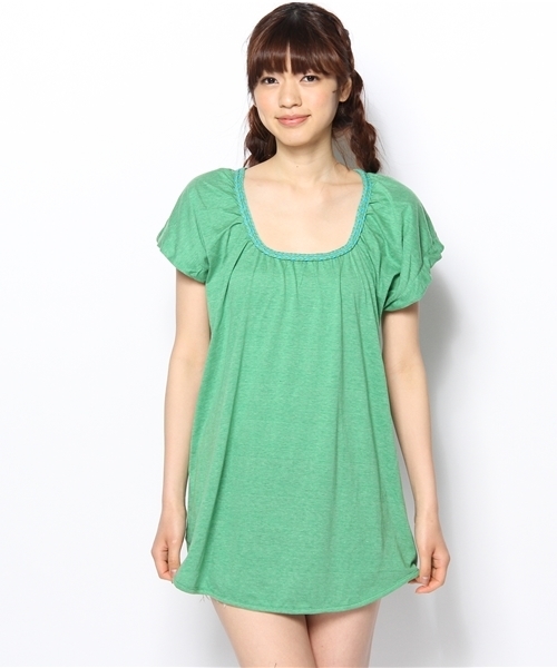 チチカカ（チチカカ）の「ナチュラルブレードチュニック（チュニック・レディース・ブルー/イエロー/グリーン/ピンク・FREE）」の5枚目の写真