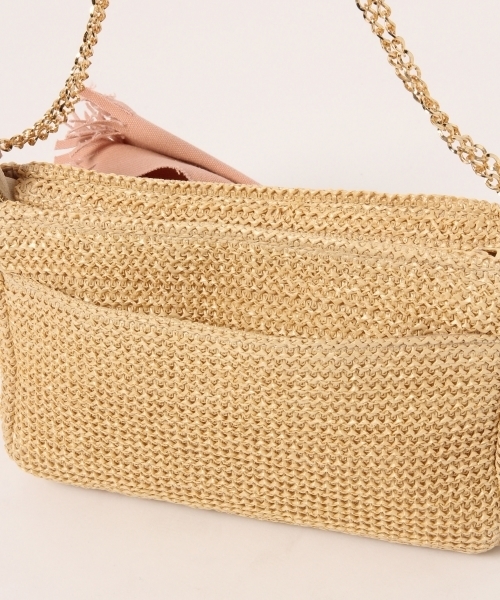 Heather（ヘザー）の「リボンクラッチショルダー　790582（ショルダーバッグ・レディース・ブラック/ピンク/アイボリー・ONESIZE/FREE）」の9枚目の写真