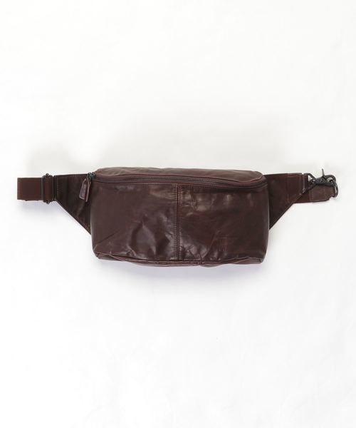Butler Verner Sails(バトラーヴァーナーセイルス)の「【Butler Verner Sails】 ポニープルアップワンショルダー JA-1111(ボディバッグ/ウエストポーチ・メンズ・レッド/ブラック/ネイビー/グリーン/ブラウン・FREE)」の1枚目の写真
