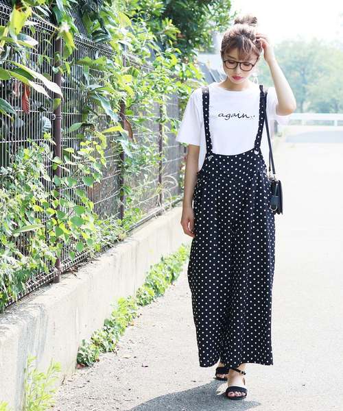 reca（レカ）の「◆recaオリジナル◆again ロゴTシャツ（Tシャツ/カットソー・レディース・ホワイト系その他/ブラック系その他/ホワイト系その他2・FREE）」の4枚目の写真