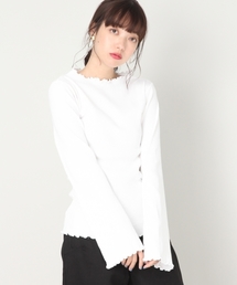 LOWRYS FARM | リブメロープルオーバー 806421(Tシャツ/カットソー)