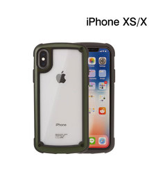 ROOT CO. | iPhone XS iPhone X ケース ROOT CO. Gravity Shock Resist Tough & Basic Case. 透明 クリアケース(スマホケース/カバー)