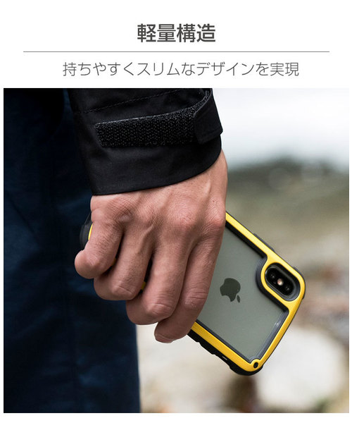 ROOT CO.（ルート）の「iPhone XS iPhone X ケース ROOT CO. Gravity Shock Resist Tough & Basic Case. 透明 クリアケース（スマホケース/カバー・メンズ・ブラック/レッド/カーキ/イエロー/ブルー/ホワイト・FREE）」の14枚目の写真