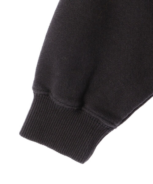 【SHIPS KIDS別注】SUNNY SPORTS:プリント スウェット（ブラック）(100～150cm)