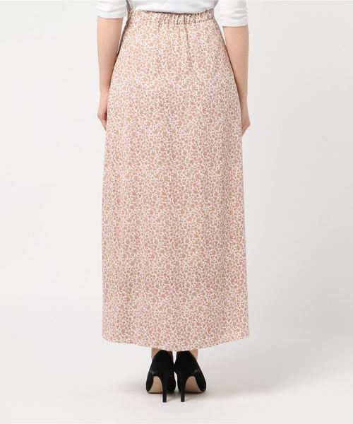 archives（アルシーヴ）の「単色花柄Aラインスカート（スカート・レディース・ネイビー/オフホワイト/グリーン・MEDIUM）」の5枚目の写真