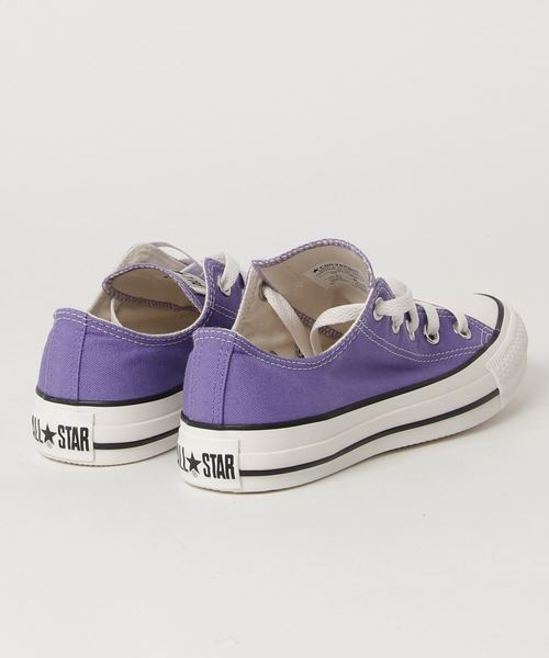 CONVERSE(コンバース)の「CONVERSE コンバース/ALL STAR WASHED CANVAS LOW オールスターウォッシュドキャンバスローカットスニーカー(スニーカー・レディース・パープル/ブラウン/ホワイト・23.0cm/24.0cm)」の4枚目の写真