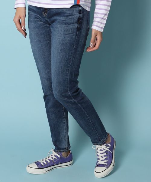 CONVERSE(コンバース)の「CONVERSE コンバース/ALL STAR WASHED CANVAS LOW オールスターウォッシュドキャンバスローカットスニーカー(スニーカー・レディース・パープル/ブラウン/ホワイト・23.0cm/24.0cm)」の12枚目の写真