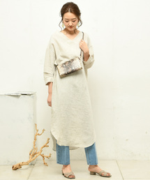 DouDou | ヌキエリワンピース(ワンピース)