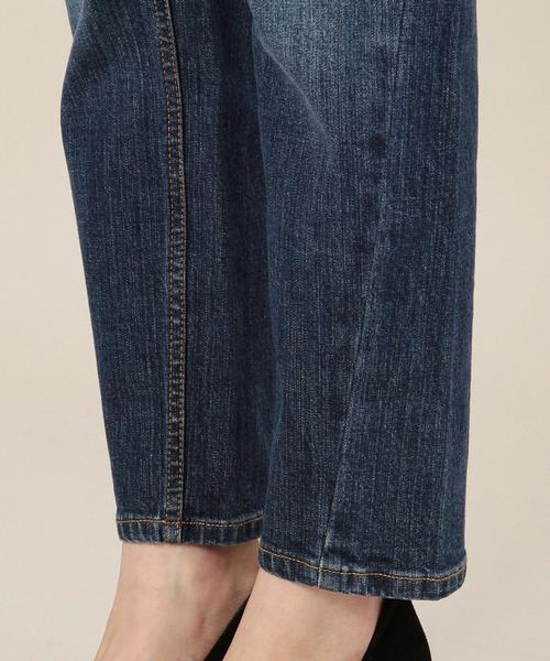 BEAUTY&YOUTH UNITED ARROWS(ビューティーアンドユースユナイテッドアローズ)の「by ※∵デニムテーパード9分丈パンツ◆(デニムパンツ・レディース・ホワイト/ネイビー/コバルトブルー/ロイヤルブルー・MEDIUM/LARGE/SMALL)」の17枚目の写真