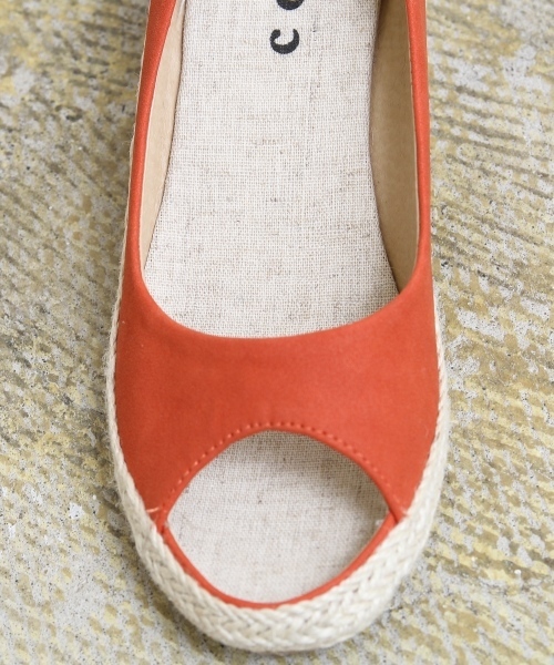 coen（コーエン）の「オープントゥエスパドリーユサンダル（サンダル・レディース・ケリー/ネイビー/オレンジ・MEDIUM/SMALL/LARGE）」の8枚目の写真