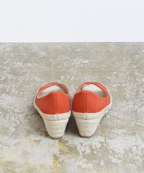 coen（コーエン）の「オープントゥエスパドリーユサンダル（サンダル・レディース・ケリー/ネイビー/オレンジ・MEDIUM/SMALL/LARGE）」の4枚目の写真