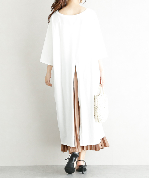 La Gemme ラジェム の スリット入りワンピース ワンピース Wear