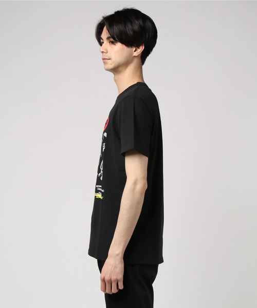 THE MORNING AFTER(ザ モーニング アフター)の「[ WOODS / ウッズ } campプリントT(Tシャツ/カットソー・メンズ・ホワイト/ブラック/ネイビー・MEDIUM/LARGE/X-LARGE)」の5枚目の写真