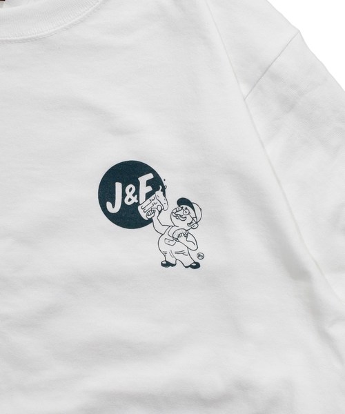 ROTAR(ローター)の「J&F HW LS Tee ヘビーウェイト ロンT(Tシャツ/カットソー・メンズ・ブラック/ホワイト/ネイビー・SMALL/LARGE/MEDIUM/X-LARGE)」の6枚目の写真