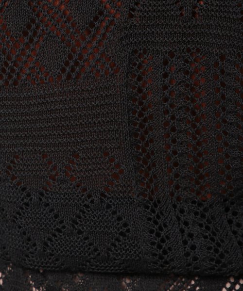 PAGEBOY（ページボーイ）の「スカシアミカシュクールカーディガン（カーディガン/ボレロ・レディース・ブラック/ダークブラウン/ベージュ・FREE）」の13枚目の写真