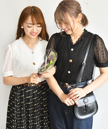 PairPair | 【リンクコーデ専門ブランド/ペアペア】イロイロボタンレースカーディガン(レディース)(Tシャツ/カットソー)