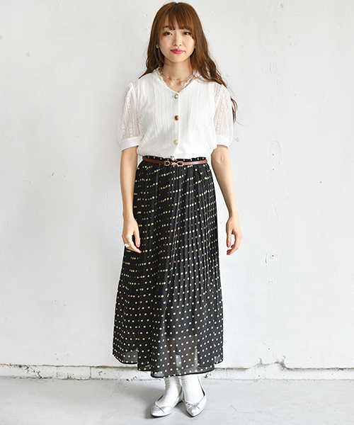 PairPair（ペアペア）の「【リンクコーデ専門ブランド/ペアペア】イロイロボタンレースカーディガン(レディース)（Tシャツ/カットソー・レディース・ブラック/アイボリー・FREE）」の14枚目の写真