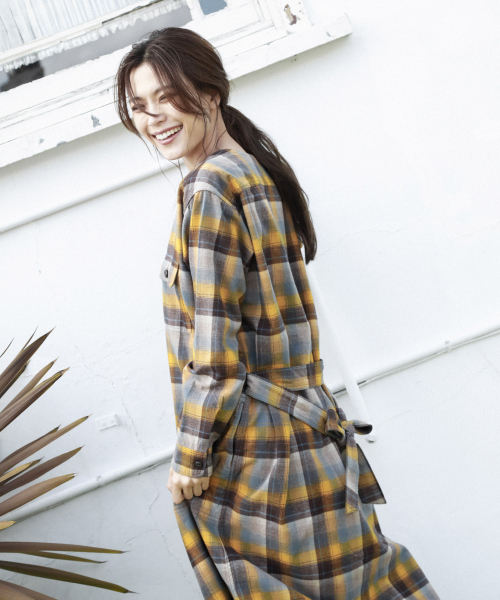 【限定セール！】 セール】【PENDLETON(ペンドルトン)】チェックワンピース ワンピース