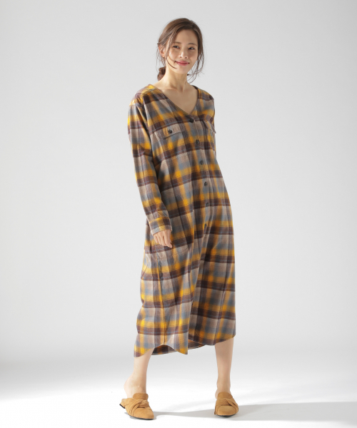 セール】【PENDLETON(ペンドルトン)】チェックワンピース