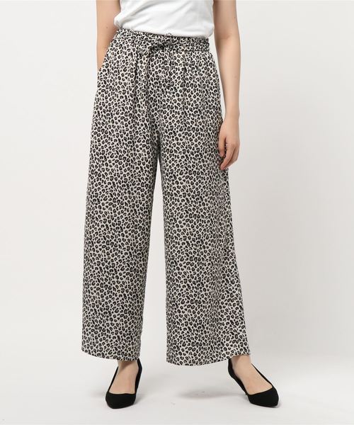 LOWRYS FARM（ローリーズファーム）の「ウエストイージーパンツ　852204（その他パンツ・レディース・ブラウン/レッド/アイボリー/レオパード・FREE）」の18枚目の写真