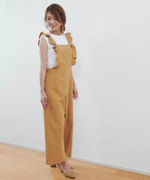 【ZOZO限定アイテム】フリルサロペット