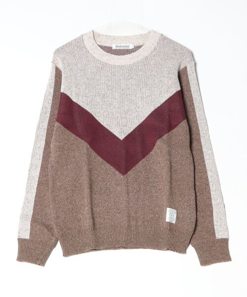 Ranch standard Vライン クレイジーニット（ニット/セーター）｜ANOTHER BRANCH（アナザーブランチ）