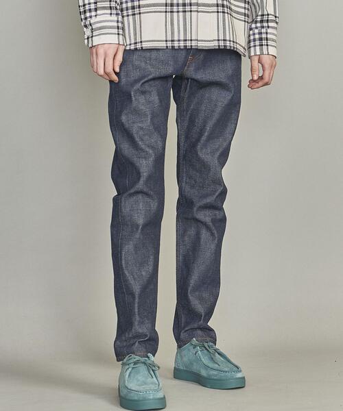 BEAUTY&YOUTH UNITED ARROWS（ビューティーアンドユースユナイテッドアローズ）の「BY セルビッチ デニム 5P テーパード -MADE IN JAPAN-（デニムパンツ・メンズ・ネイビー・28inch/34inch/30inch/32inch）」の16枚目の写真