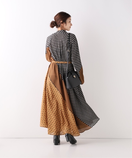 セール】【MES DEMOISELLES/メドモアゼル】 DRESS BRANGEロング  