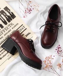 WEGO | WEGO/ボリュームレースアップヒールシューズ(ドレスシューズ)