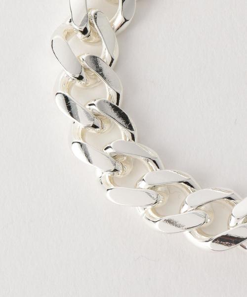 Jieda(ジエダ)の「<JieDa> ASYMMETRY BRC/ブレスレット(ブレスレット・メンズ・シルバー・FREE)」の3枚目の写真