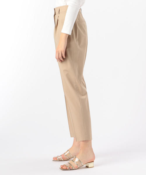 TOMORROWLAND （トゥモローランド）の「クリアストレッチトロピカル フロントタックパンツ（その他パンツ・レディース・レッド/ライトブルー/ライトベージュ・36/34/32/40）」の13枚目の写真