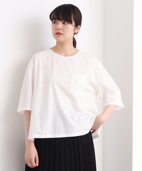 コットン塩縮天竺 T シャツ Tシャツ カットソー Yuni ユニ のファッション通販 Zozotown