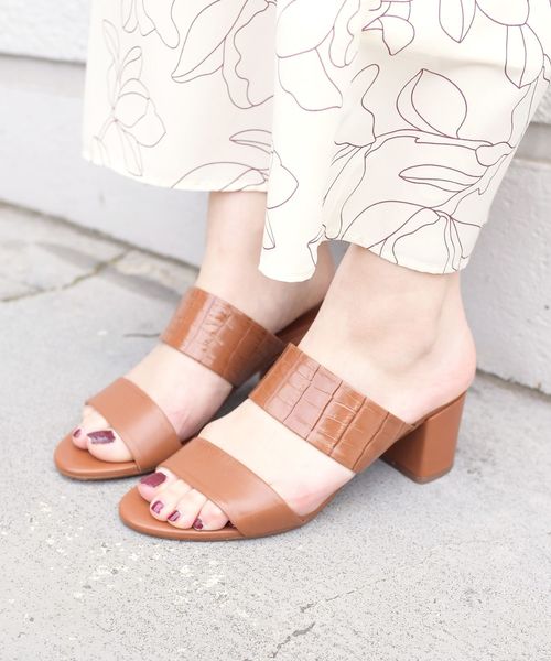 SHIPS（シップス）の「TABITA:2ストラップサンダル◇（サンダル・レディース・ブラック/ブラウン・38/35/36/37）」の5枚目の写真