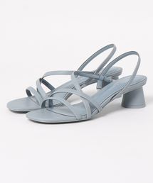 ストラッピー シリンドリカルヒールサンダル / Strappy Cylindrical Heel Sandals